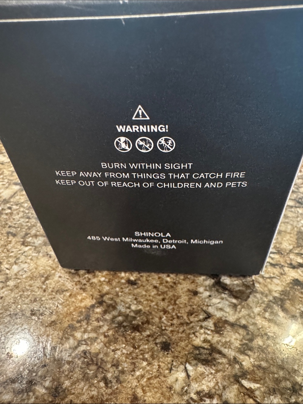 Shinola Smoke Candle - Picture 4 of 5